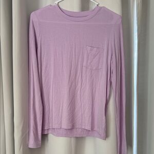 5/$25 American Eagle Outfitters Lavender Long Sleeve Top